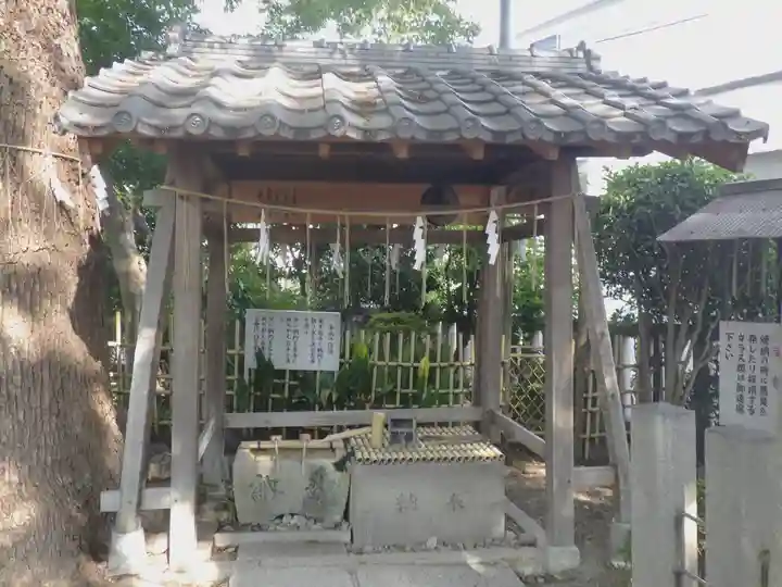 山王神社の手水舎