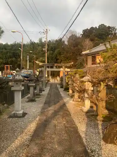 高皇産霊神社の鳥居