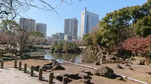 牛嶋神社の庭園