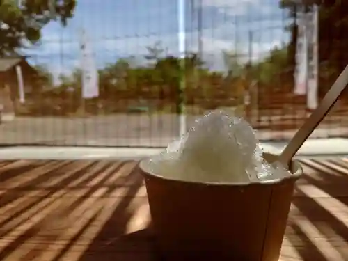 曾屋神社の食事