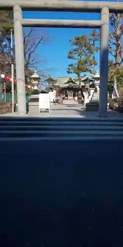 桜神宮の鳥居