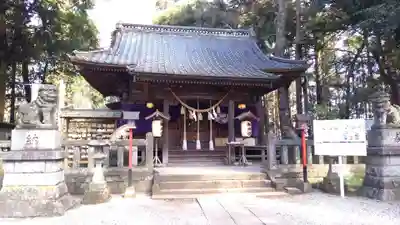 間々田八幡宮の本殿・本堂