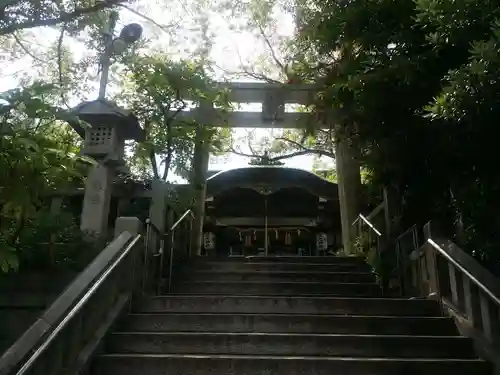 真田山 三光神社の鳥居