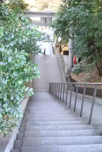 神鳥前川神社の景色