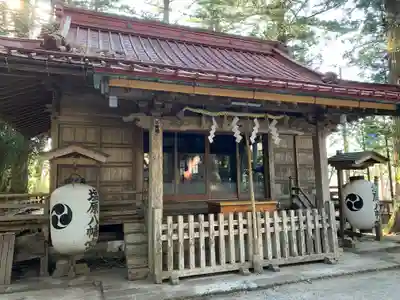 塩原八幡宮の本殿・本堂
