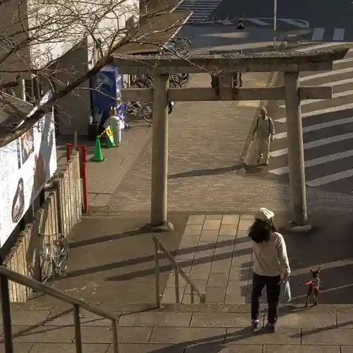 徳島眉山天神社の鳥居