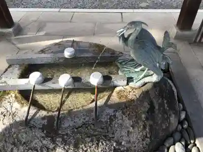 白鷺神社の手水舎