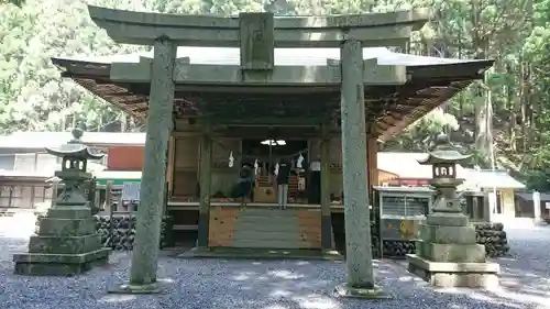 山住神社の鳥居