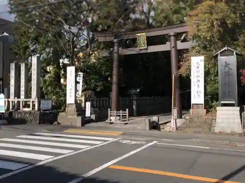 大井神社の鳥居