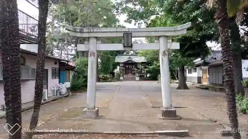 高倉稲荷神社の鳥居
