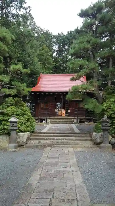 月岡神社の本殿・本堂