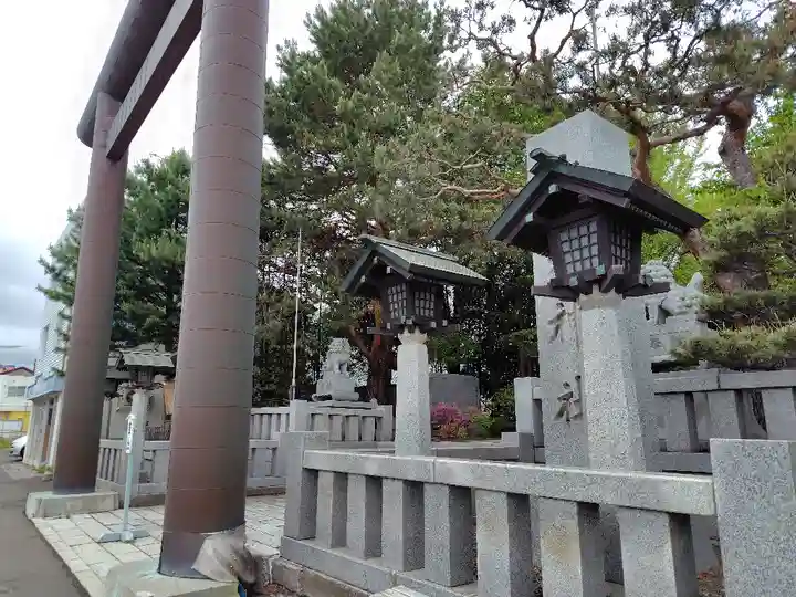 北見神社の鳥居
