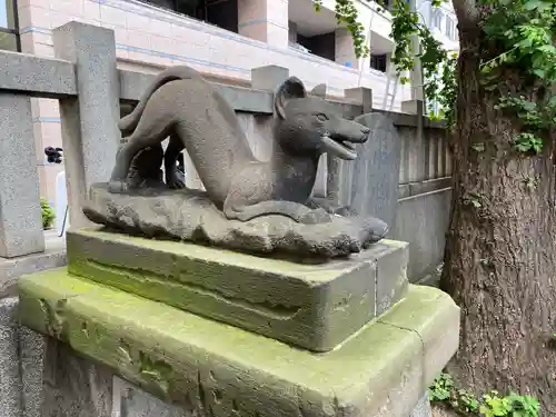 小野照崎神社の狛犬