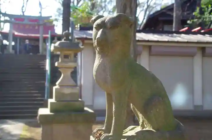 桜川御嶽神社(上板橋御嶽神社)の狛犬
