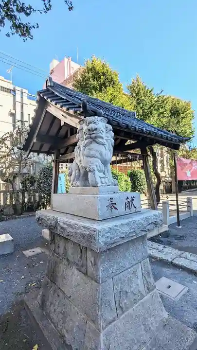 柏神社の狛犬