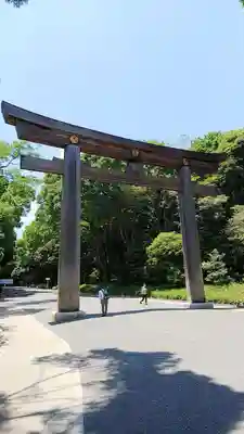 明治神宮の鳥居