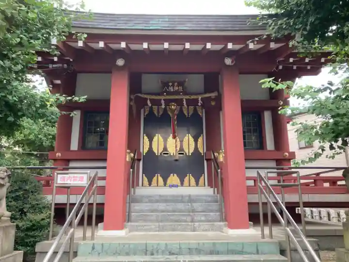 中原八幡神社の本殿・本堂