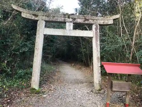 中山神社の鳥居