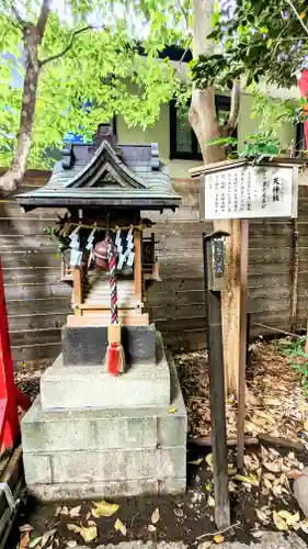 鎮守氷川神社の末社