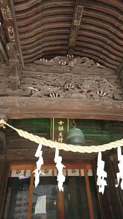 女躰大神の本殿・本堂