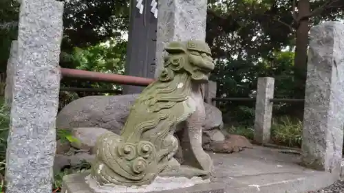 菊田神社の狛犬