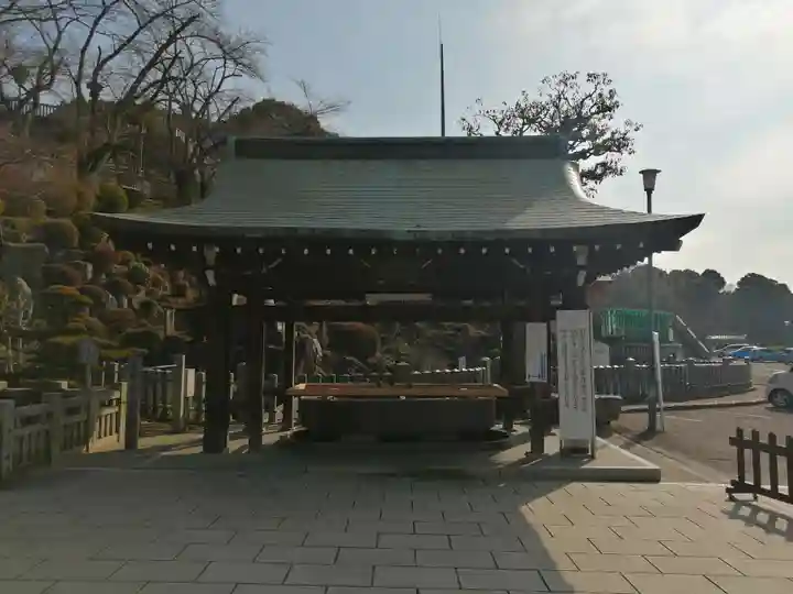 成田山名古屋別院大聖寺(犬山成田山)の手水舎