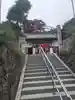 寺岡山元三大師の山門・神門