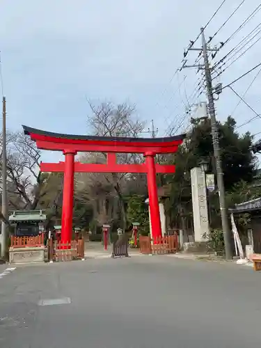 鷲宮神社の鳥居