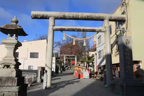 安積國造神社の鳥居