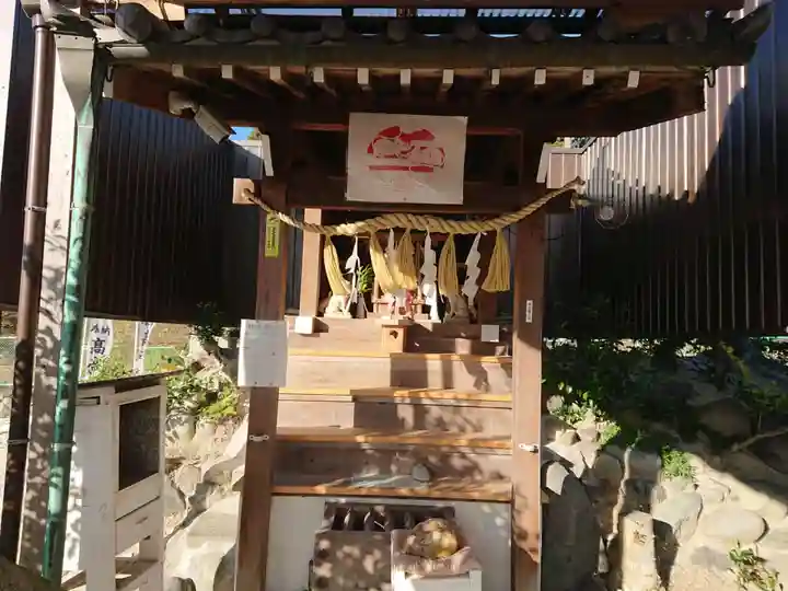 髙帝龍王龍神社(白山宮末社)の本殿・本堂