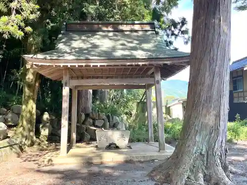 湯葉神社の手水