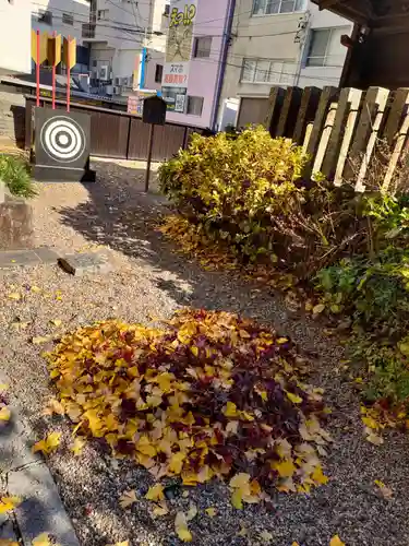 三輪神社の庭園