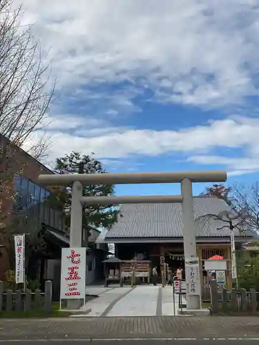 前橋東照宮の鳥居