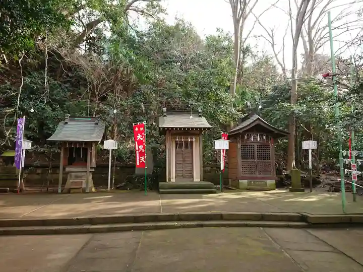 諏訪神社の末社・摂社