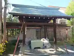 神明神社の手水