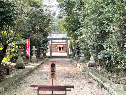 大宮神明社の鳥居