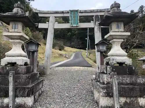 比都佐神社の鳥居