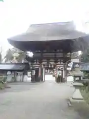 沙沙貴神社の山門