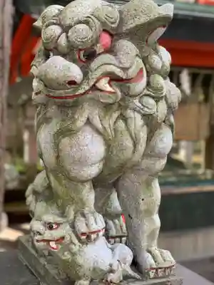 くまくま神社(導きの社 熊野町熊野神社)の狛犬