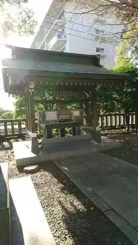 小金八坂神社の手水舎