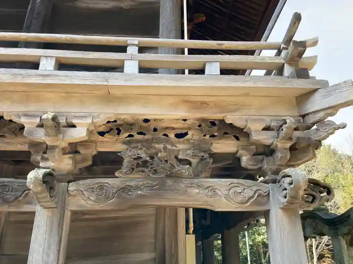甲八幡神社の本殿・本堂