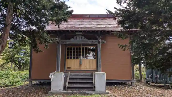 下士別神社の本殿・本堂