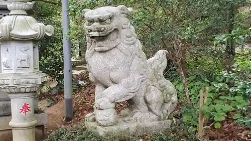 雷神社の狛犬