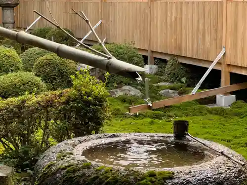 金剛寺の手水