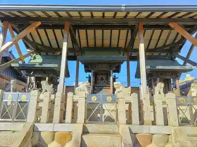 秋葉社・金刀比羅宮・天照皇大神宮の本殿・本堂