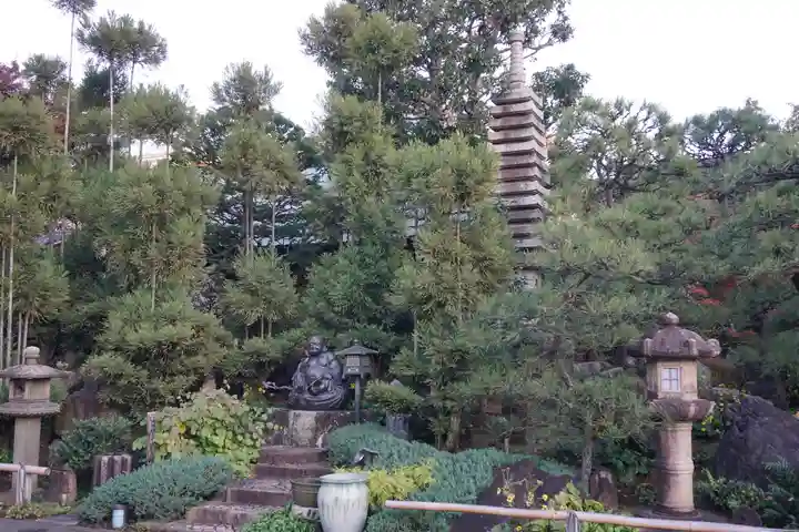 常性寺の庭園