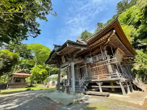 飯田八幡神社の本殿・本堂
