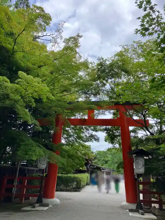 賀茂御祖神社(下鴨神社)の鳥居