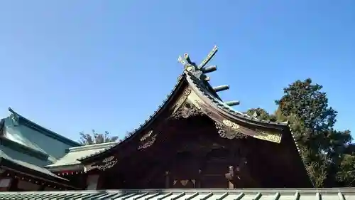 越ヶ谷久伊豆神社の本殿