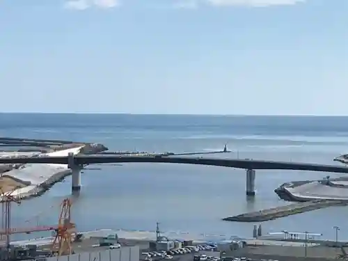 鹿島御児神社の景色